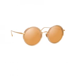 Women's Ralph & Russo Watson Round Sunglasses In Ash