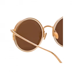 Women's Ralph & Russo Watson Round Sunglasses In Ash
