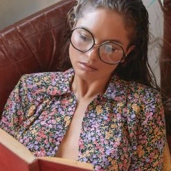 Linda Farrow The Alona | Oversized Optical Frame In Black (C10) The CORE Optical Collection