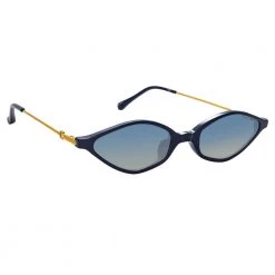 Linda Farrow Alessandra Rich 3 C3 Angular Sunglasses 8 Linda Farrow Alessandra Rich 3 C3 Angular Sunglasses