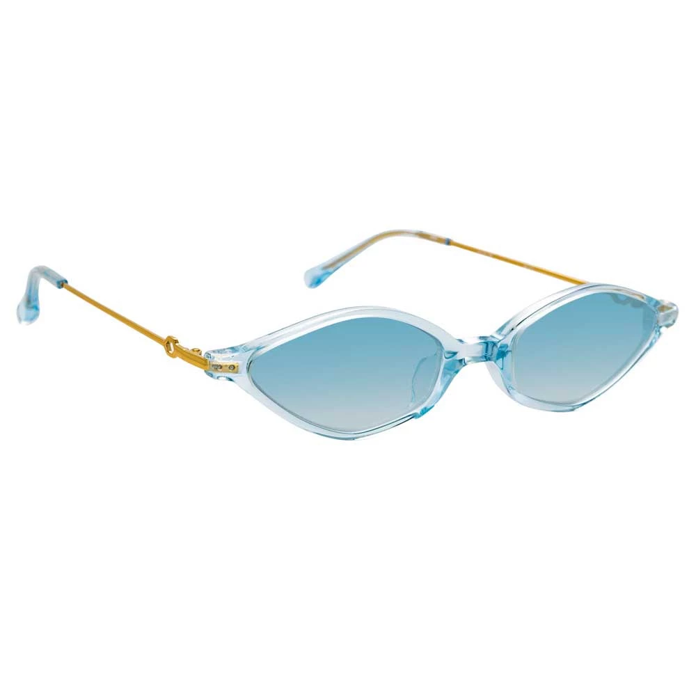 Linda Farrow Women's Alessandra Rich 3 C5 Angular Sunglasses 3 Linda Farrow Women's Alessandra Rich 3 C5 Angular Sunglasses