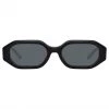 Women's The Attico Irene Angular Sunglasses In Black