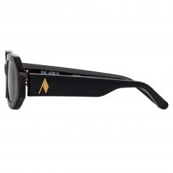 Women's The Attico Irene Angular Sunglasses In Black 8 Women's The Attico Irene Angular Sunglasses In Black