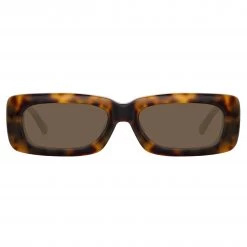 The Attico Mini Marfa In Tortoiseshell
