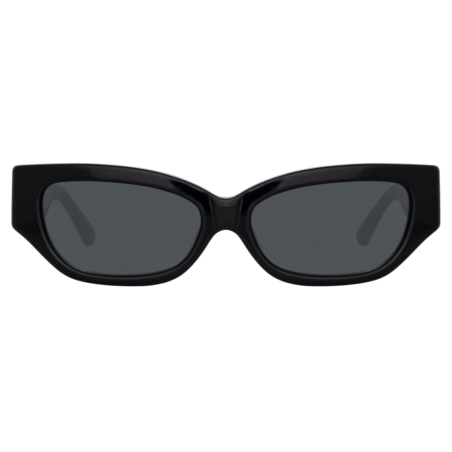 The Attico Vanessa Cat Eye Sunglasses In Black 1 The Attico Vanessa Cat Eye Sunglasses In Black