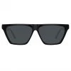 Women's The Attico Erin Flat Top Sunglasses In Black
