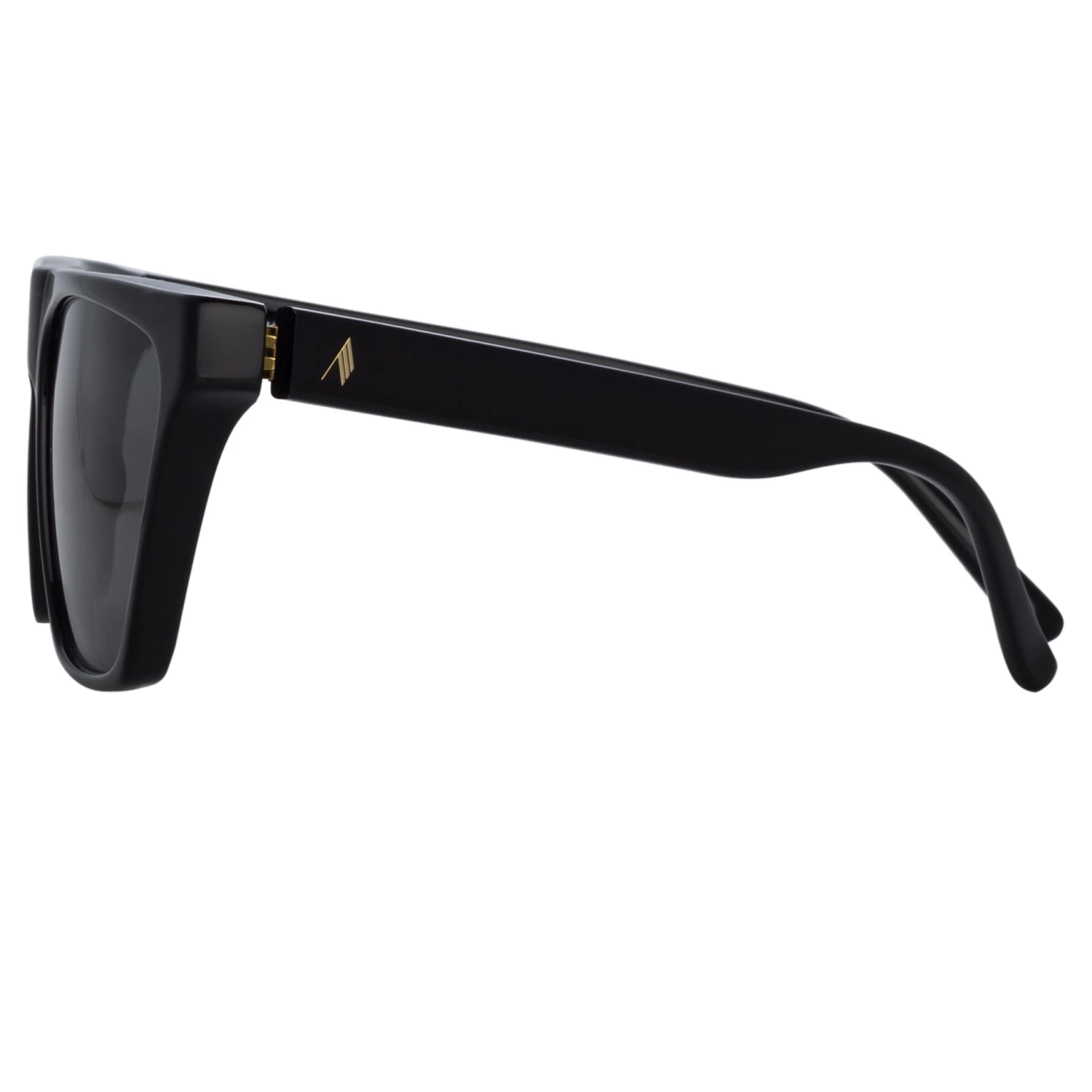 Women's The Attico Erin Flat Top Sunglasses In Black 3 Women's The Attico Erin Flat Top Sunglasses In Black