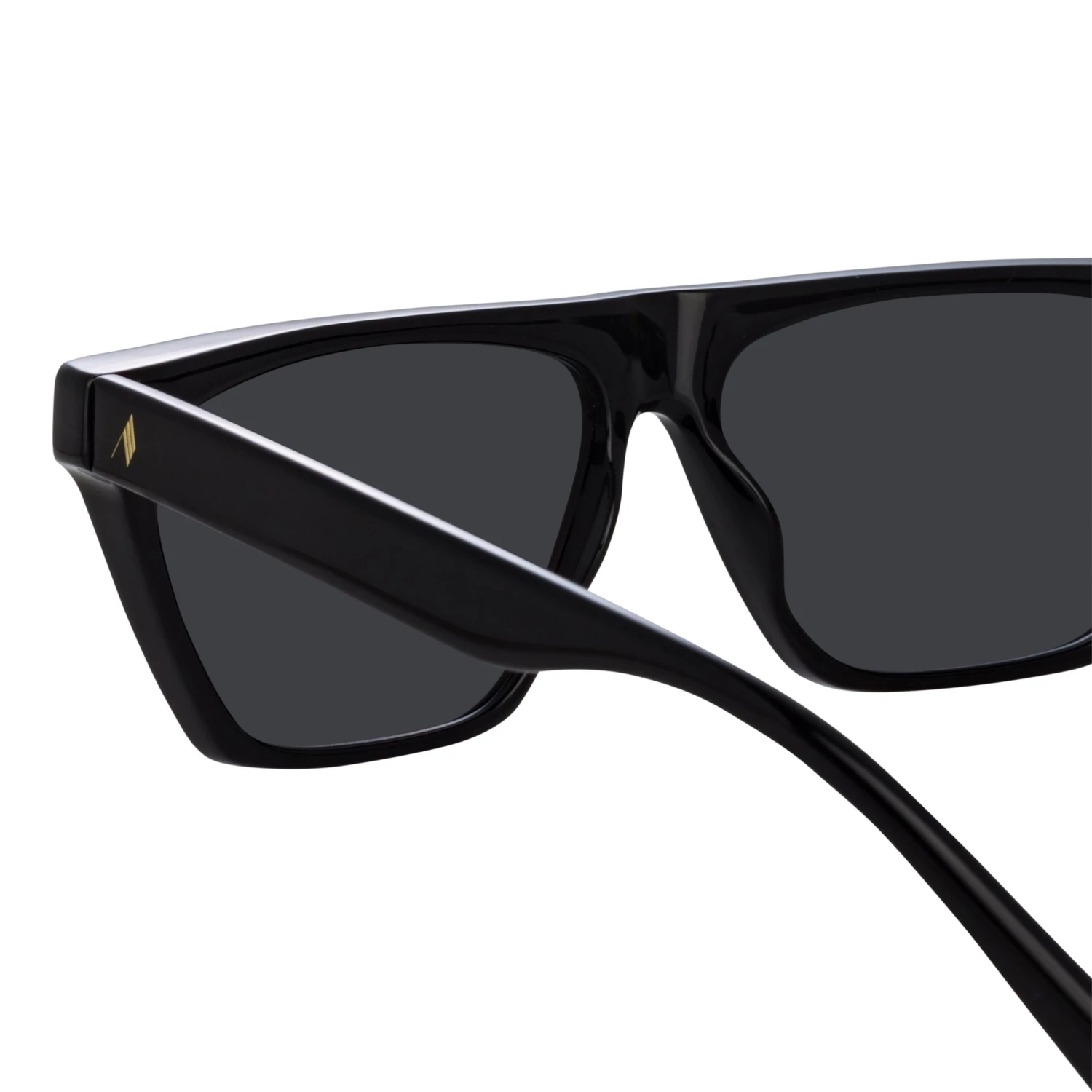 Women's The Attico Erin Flat Top Sunglasses In Black 4 Women's The Attico Erin Flat Top Sunglasses In Black