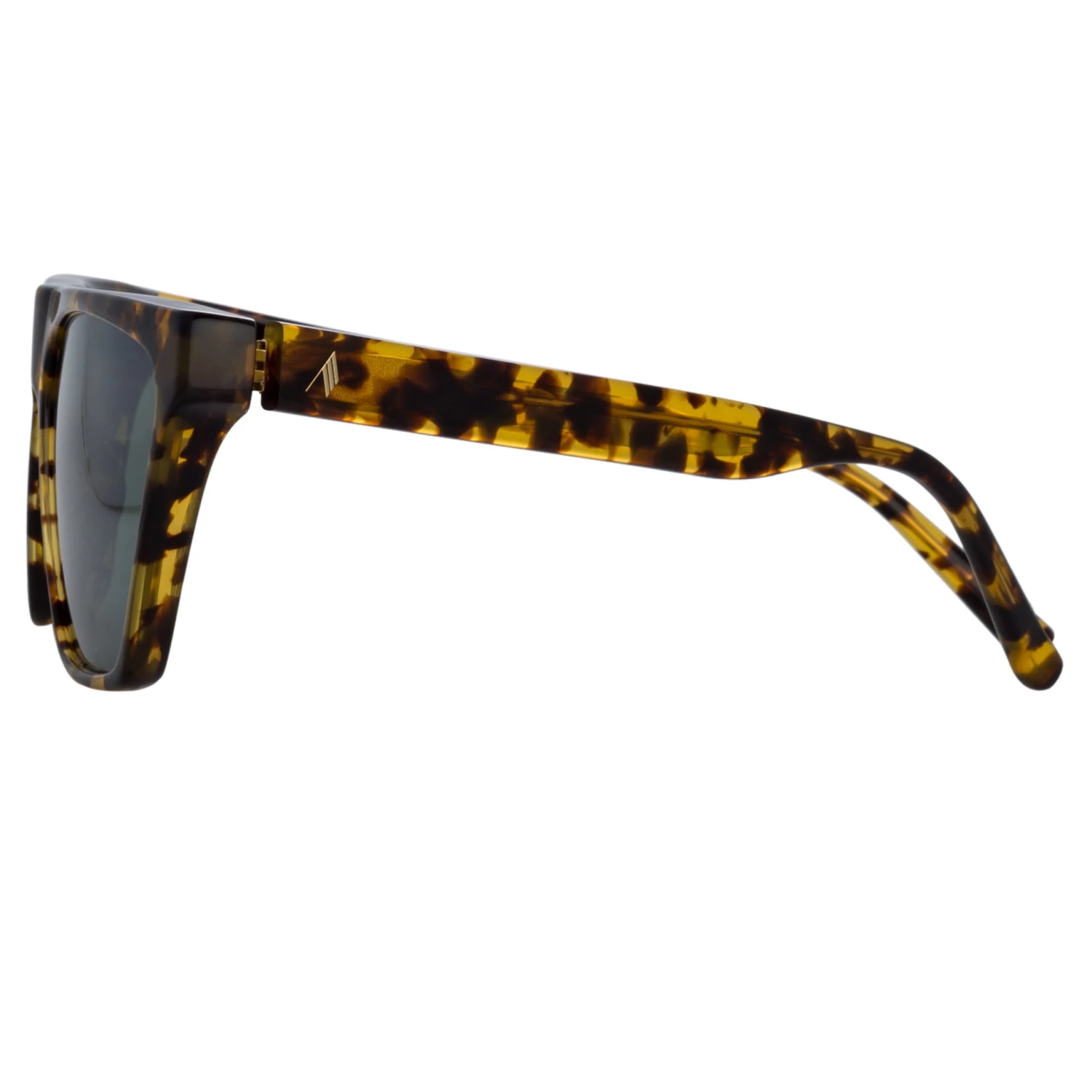 Women's The Attico Erin Flat Top Sunglasses In Tortoiseshell 4 Women's The Attico Erin Flat Top Sunglasses In Tortoiseshell