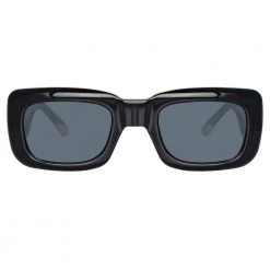 Women's The Attico Marfa Rectangular Sunglasses In Black