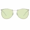 Linda Farrow Dries Van Noten 194 C4 Cat Eye Sunglasses