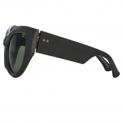 Women's Dries Van Noten Wrap Sunglasses In Grey