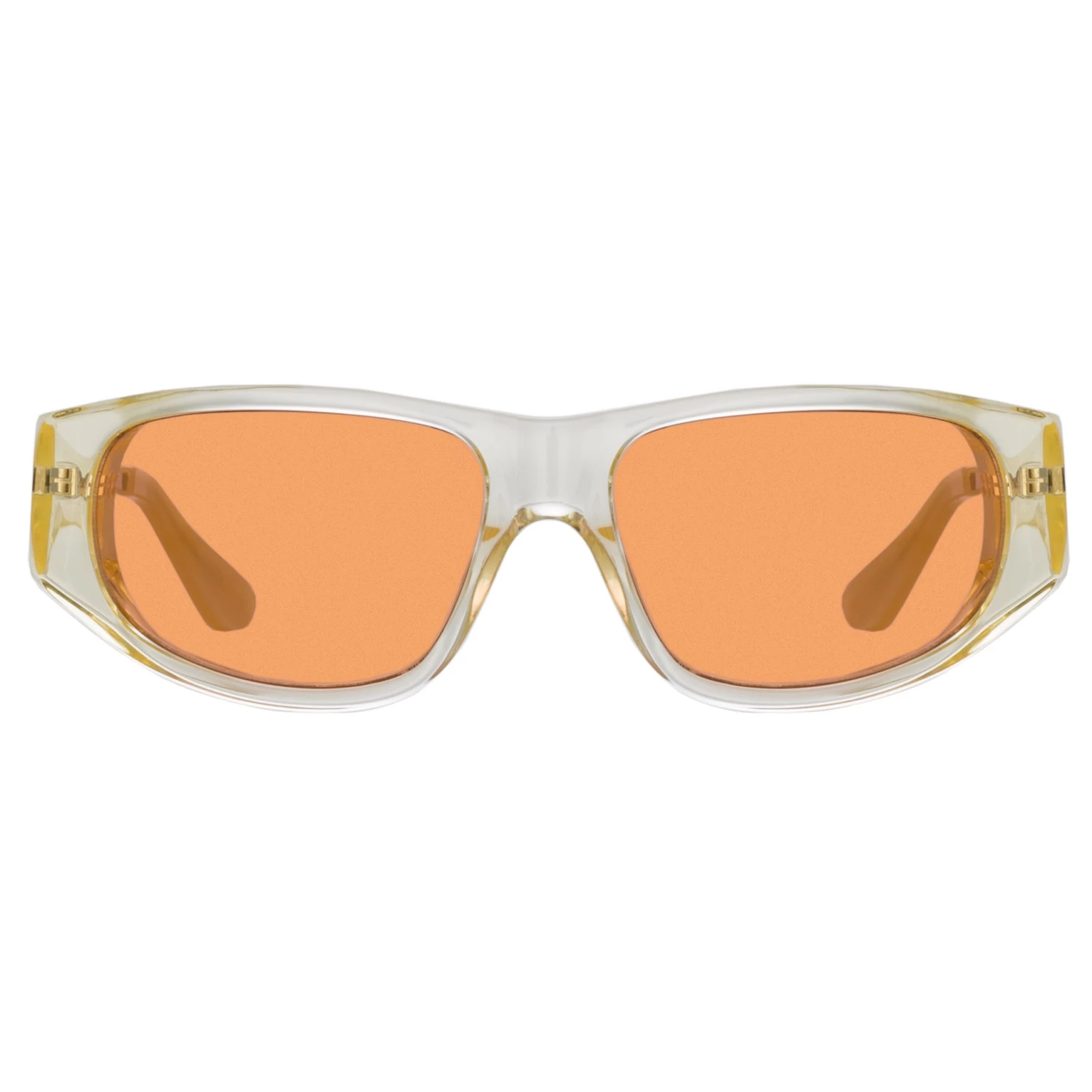 Dries Van Noten D-Frame Sunglasses In Beige 1 Dries Van Noten D-Frame Sunglasses In Beige