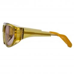 Dries Van Noten D-Frame Sunglasses In Yellow Women's