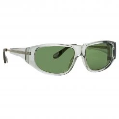 Dries Van Noten D-Frame Sunglasses In Grey
