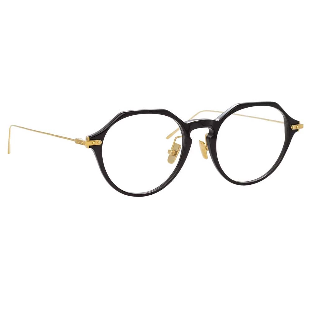 Women's Linda Farrow Linear Wren A C1 Angular Optical Frame 2 Women's Linda Farrow Linear Wren A C1 Angular Optical Frame