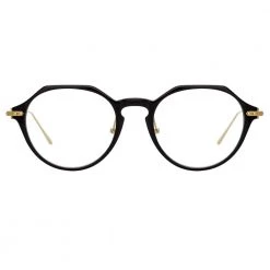 Women's Linda Farrow Linear Wren A C1 Angular Optical Frame