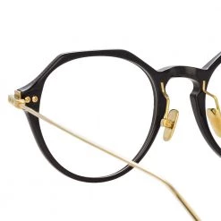 Women's Linda Farrow Linear Wren A C1 Angular Optical Frame 7 Women's Linda Farrow Linear Wren A C1 Angular Optical Frame