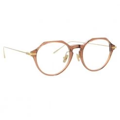 The LINEAR Optical Collection Linda Farrow Linear Wren A C5 Angular Optical Frame