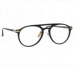Linda Farrow Linear Ando C1 Aviator Optical Frame