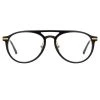 Linda Farrow Linear Ando A C1 Aviator Optical Frame