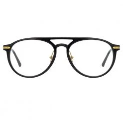 Linda Farrow Linear Ando A C1 Aviator Optical Frame