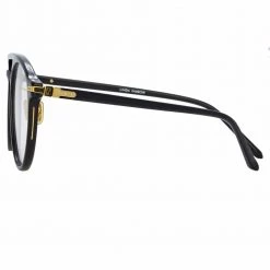 Linda Farrow Linear Ando C1 Aviator Optical Frame