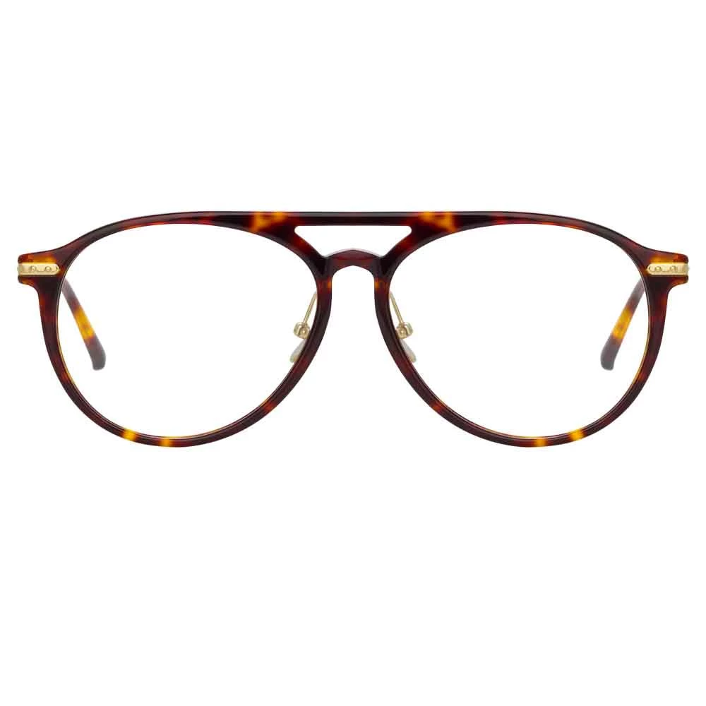 Linda Farrow Linear Ando A C2 Aviator Optical Frame 1 Linda Farrow Linear Ando A C2 Aviator Optical Frame