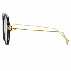 Linda Farrow Linear Gilles A C1 Aviator Optical Frame