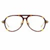 Linda Farrow Linear Gilles C2 Aviator Optical Frame
