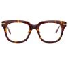 Linda Farrow Linear Empire Optical D-Frame In Tortoiseshell