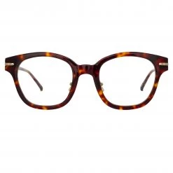 Linda Farrow Linear Atkins Optical D-Frame In Tortoiseshell (Men's) Women's
