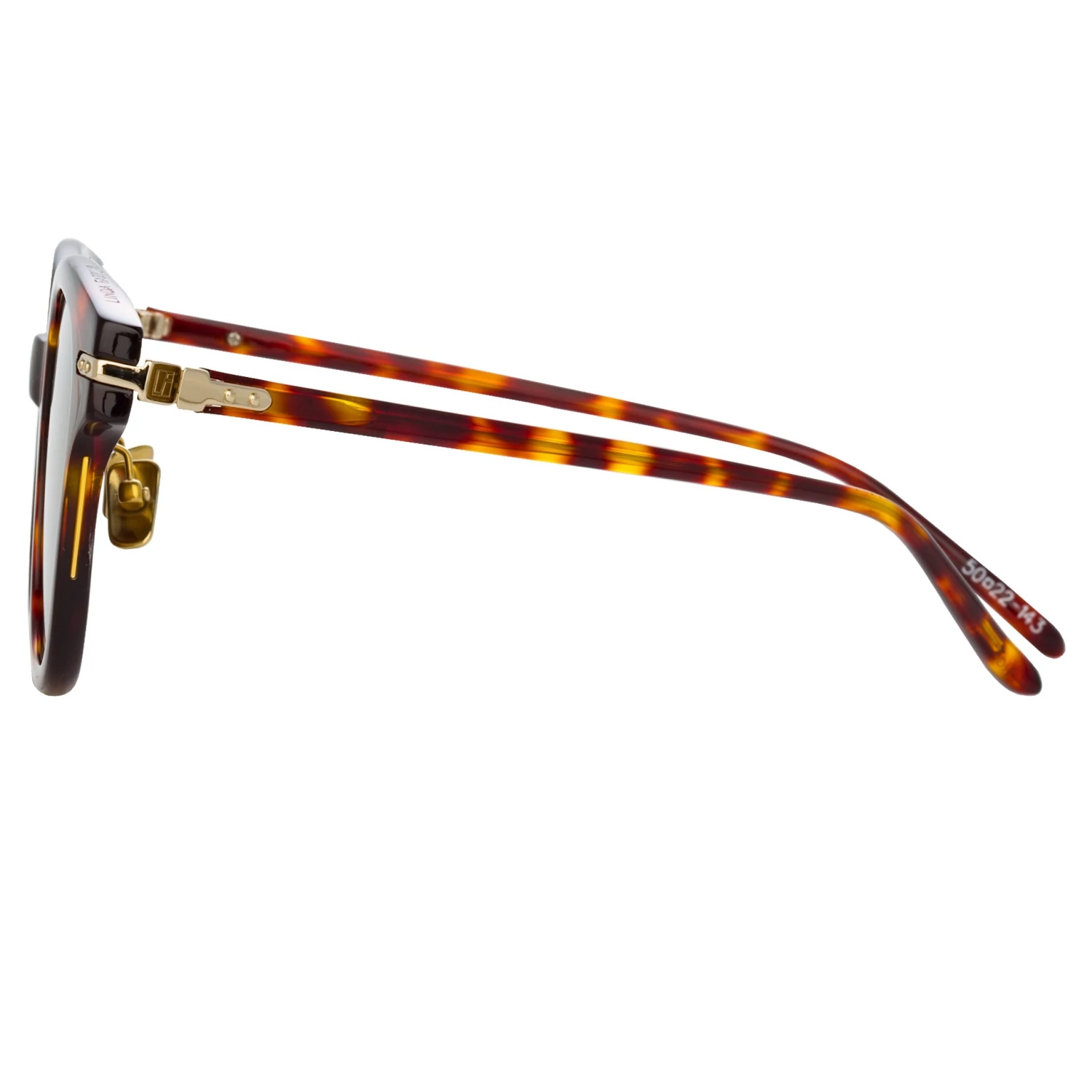 Linda Farrow Linear Women's Atkins D-Frame Sunglasses In Tortoiseshell (Men's) 4 Linda Farrow Linear Women's Atkins D-Frame Sunglasses In Tortoiseshell (Men's)