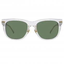 Linda Farrow Chrysler A D-Frame Sunglasses In Clear
