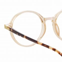 Linda Farrow Linear Women's Merrick Oval Optical Frame In Ash