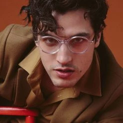 Linda Farrow Linear Merrick Oval Optical Frame In Tortoiseshell