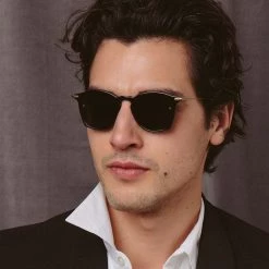 Linda Farrow Linear Mila A Square Sunglasses In Black 6 Linda Farrow Linear Mila A Square Sunglasses In Black