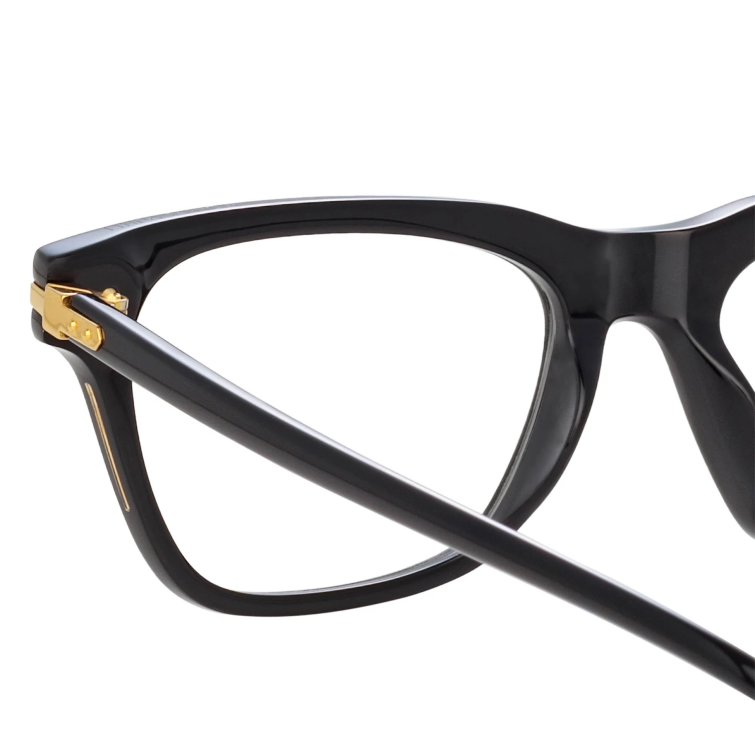 Linda Farrow Linear Mae Cat Eye Optical Frame In Black 5 Linda Farrow Linear Mae Cat Eye Optical Frame In Black