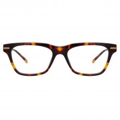 Linda Farrow Linear Mae A Cat Eye Optical Frame In Tortoiseshell