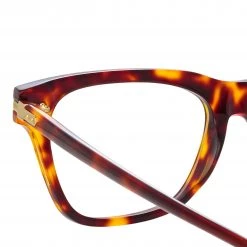 Linda Farrow Linear Mae A Cat Eye Optical Frame In Tortoiseshell 7 Linda Farrow Linear Mae A Cat Eye Optical Frame In Tortoiseshell