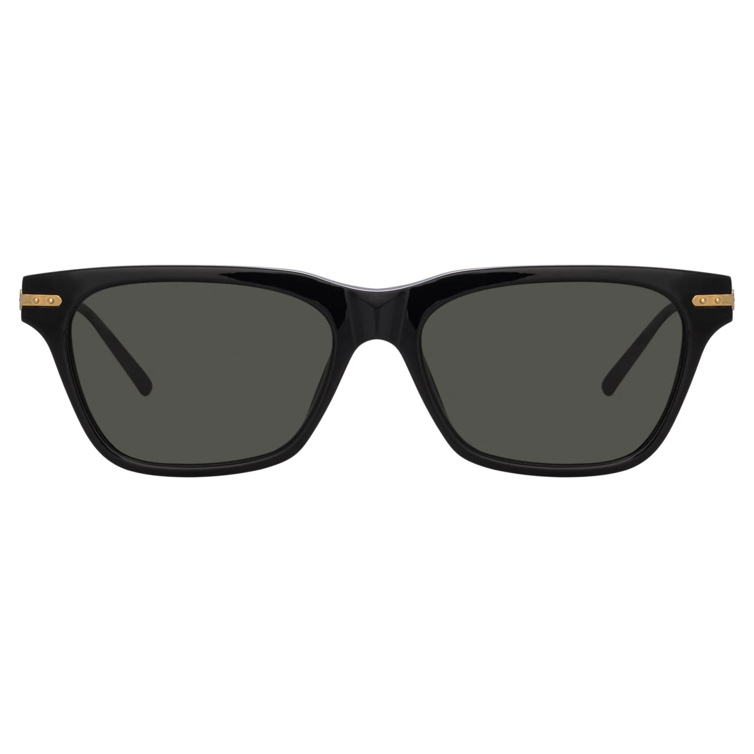 Linda Farrow Linear The LINEAR Collection Mae Cat Eye Sunglasses In Black 1 Linda Farrow Linear The LINEAR Collection Mae Cat Eye Sunglasses In Black