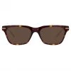 Linda Farrow Linear Mae A Cat Eye Sunglasses In Tortoiseshell The LINEAR Collection