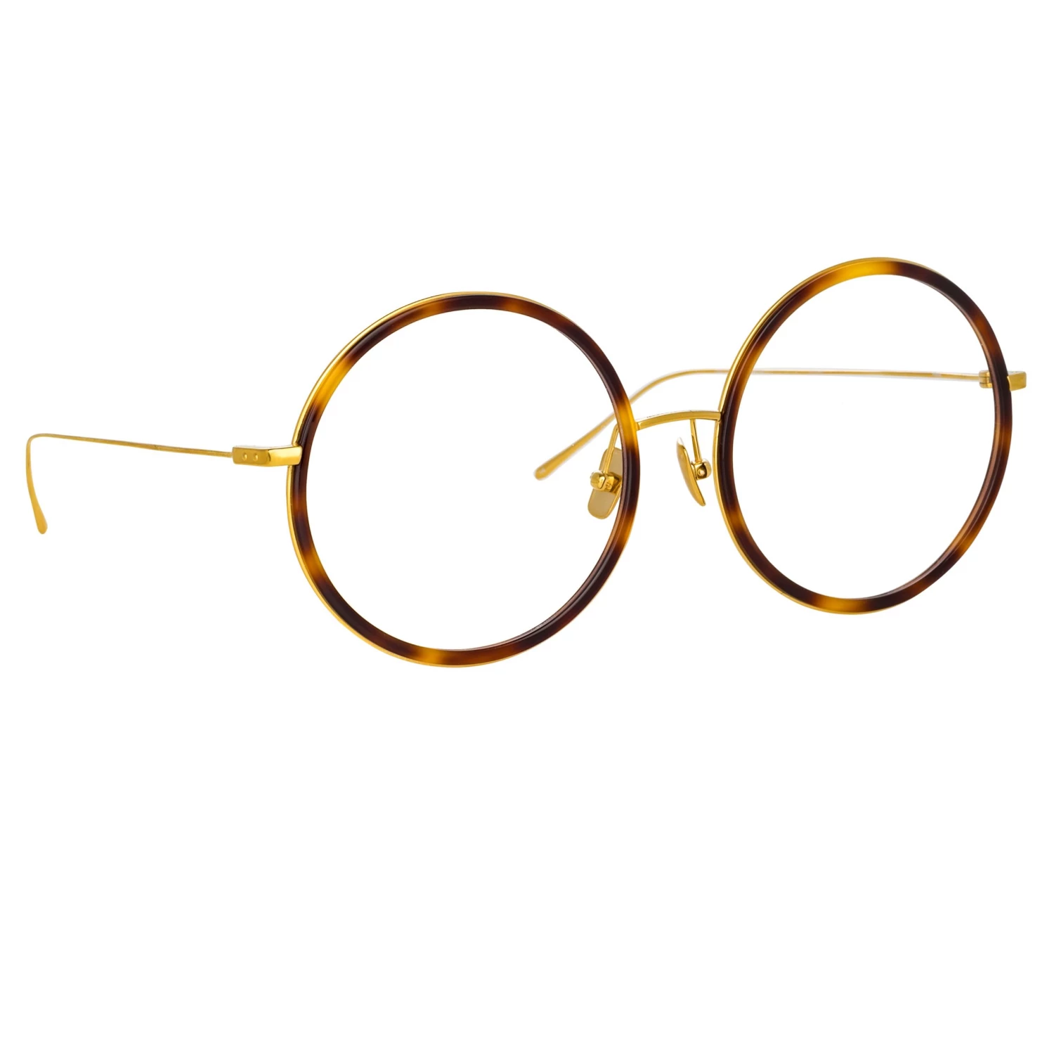 LINDA FARROW (U.K.) Alesia A Round Sunglasses In Tortoiseshell The LINDA FARROW Spring/Summer '22 Collection 2 LINDA FARROW (U.K.) Alesia A Round Sunglasses In Tortoiseshell The LINDA FARROW Spring/Summer '22 Collection