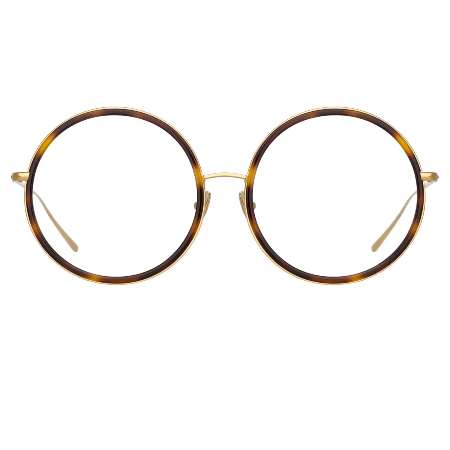 LINDA FARROW (U.K.) Alesia A Round Sunglasses In Tortoiseshell The LINDA FARROW Spring/Summer '22 Collection 1 LINDA FARROW (U.K.) Alesia A Round Sunglasses In Tortoiseshell The LINDA FARROW Spring/Summer '22 Collection