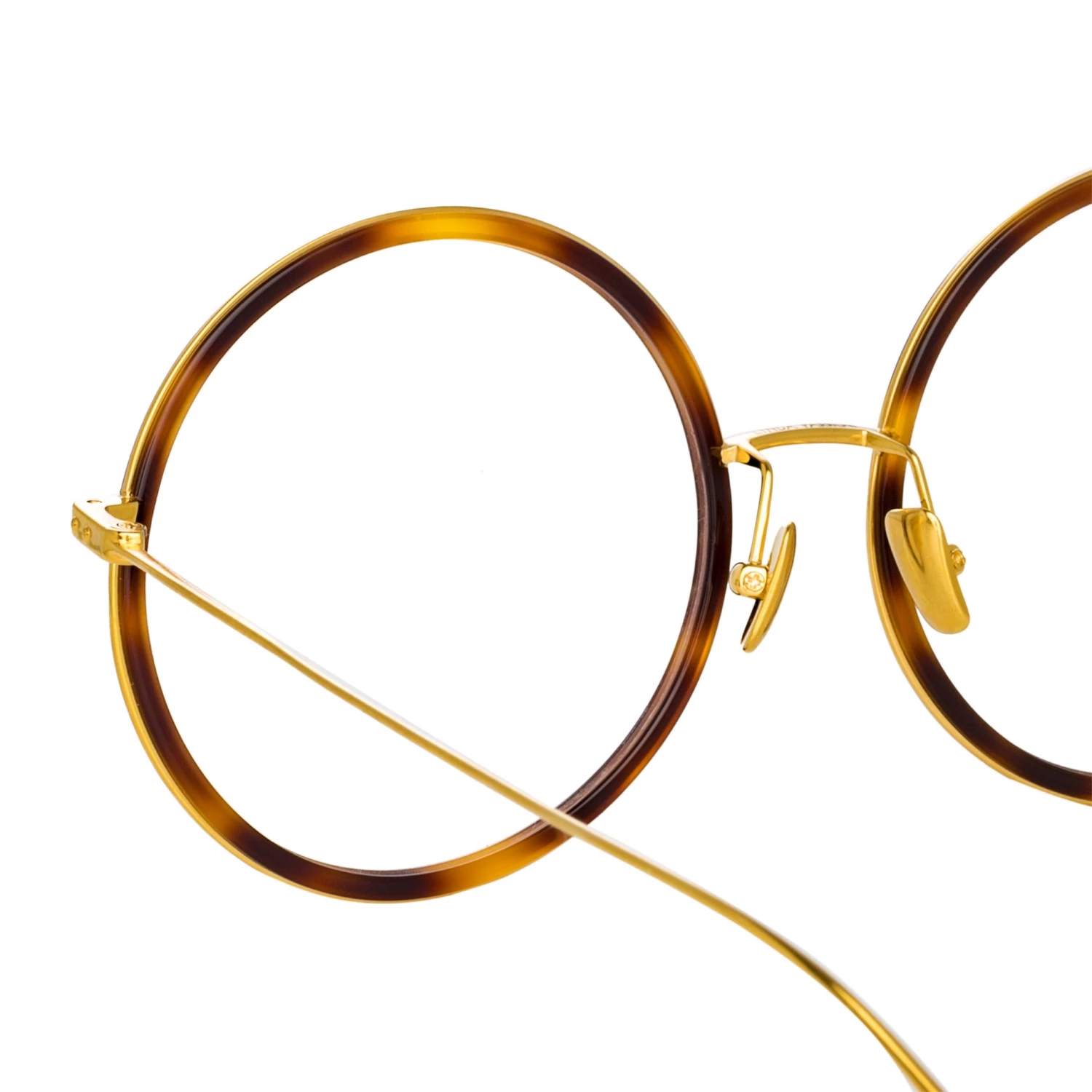 LINDA FARROW (U.K.) Alesia A Round Sunglasses In Tortoiseshell The LINDA FARROW Spring/Summer '22 Collection 4 LINDA FARROW (U.K.) Alesia A Round Sunglasses In Tortoiseshell The LINDA FARROW Spring/Summer '22 Collection