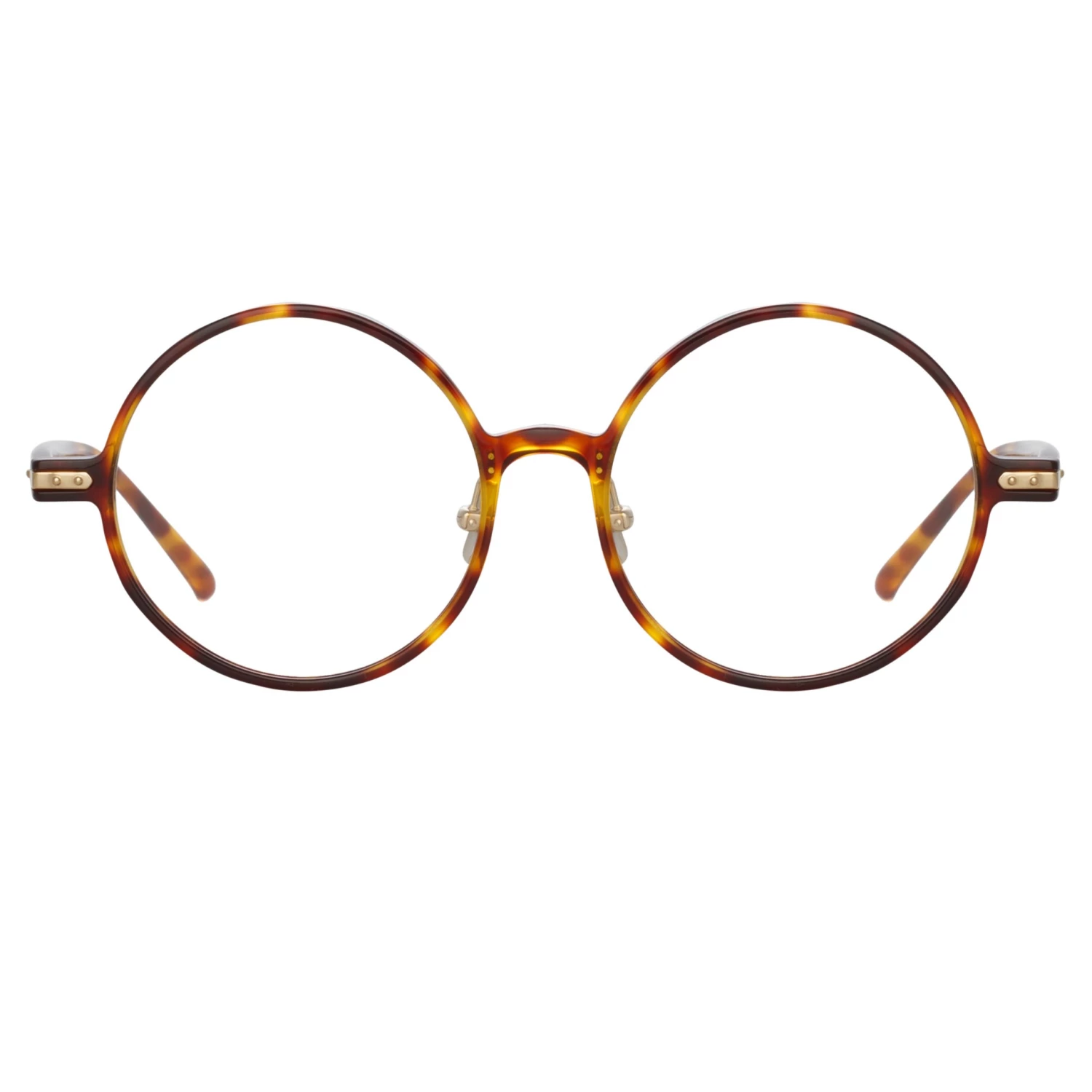 Linda Farrow Linear Spire A Round Optical Frame In Tortoiseshell The LINDA FARROW Spring/Summer '22 Collection 1 Linda Farrow Linear Spire A Round Optical Frame In Tortoiseshell The LINDA FARROW Spring/Summer '22 Collection