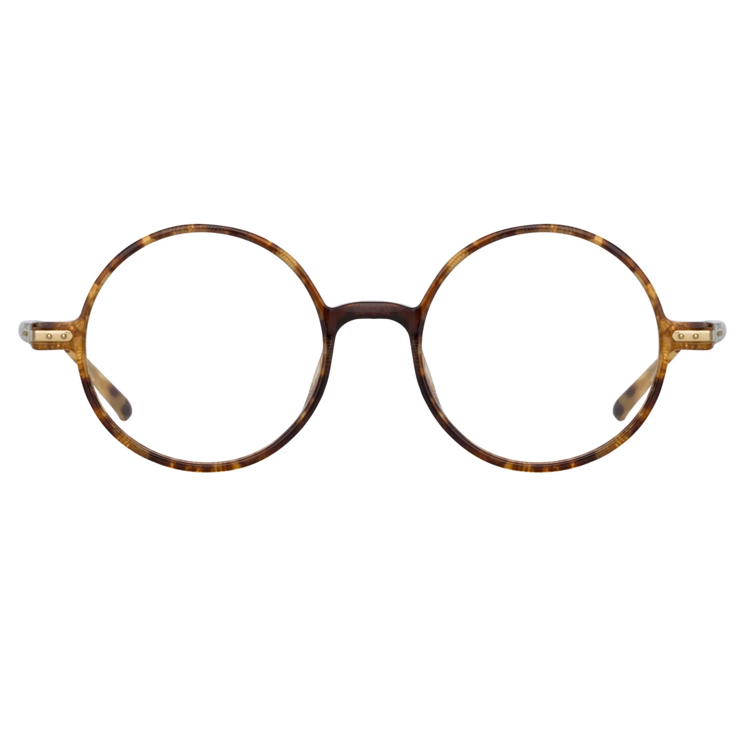 Linda Farrow Linear Spire A Round Optical Frame In Tobacco Tortoiseshell The LINDA FARROW Spring/Summer '22 Collection 1 Linda Farrow Linear Spire A Round Optical Frame In Tobacco Tortoiseshell The LINDA FARROW Spring/Summer '22 Collection