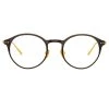 Linda Farrow Lee Oval Optical Frame In Black