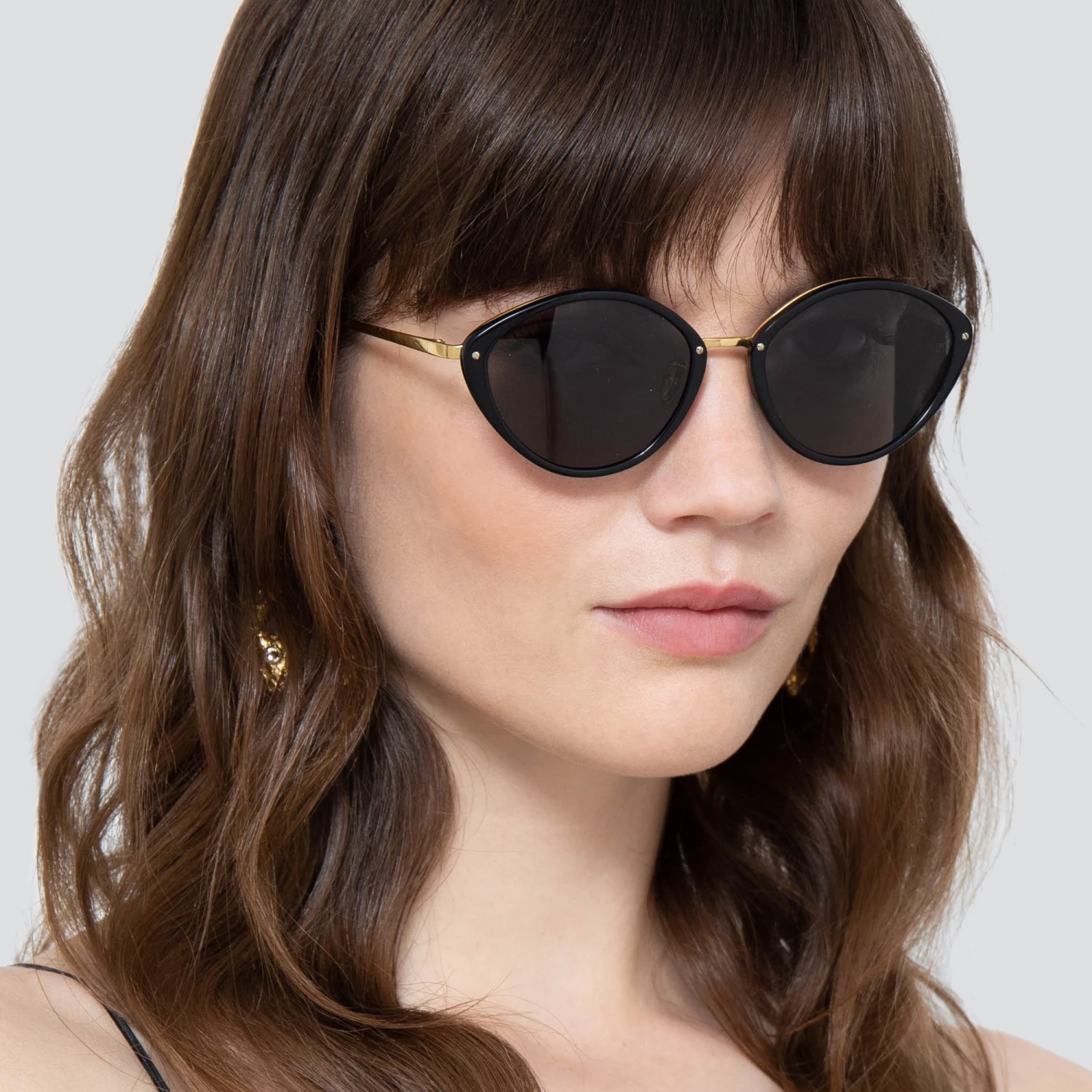 Linda Farrow Women's Lucy Cat Eye Sunglasses In Tortoiseshell 5 Linda Farrow Women's Lucy Cat Eye Sunglasses In Tortoiseshell