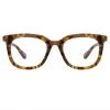 LINDA FARROW (U.K.) Burton Optical D-Frame In Tobacco Tortoiseshell The LINDA FARROW Spring/Summer '22 Collection